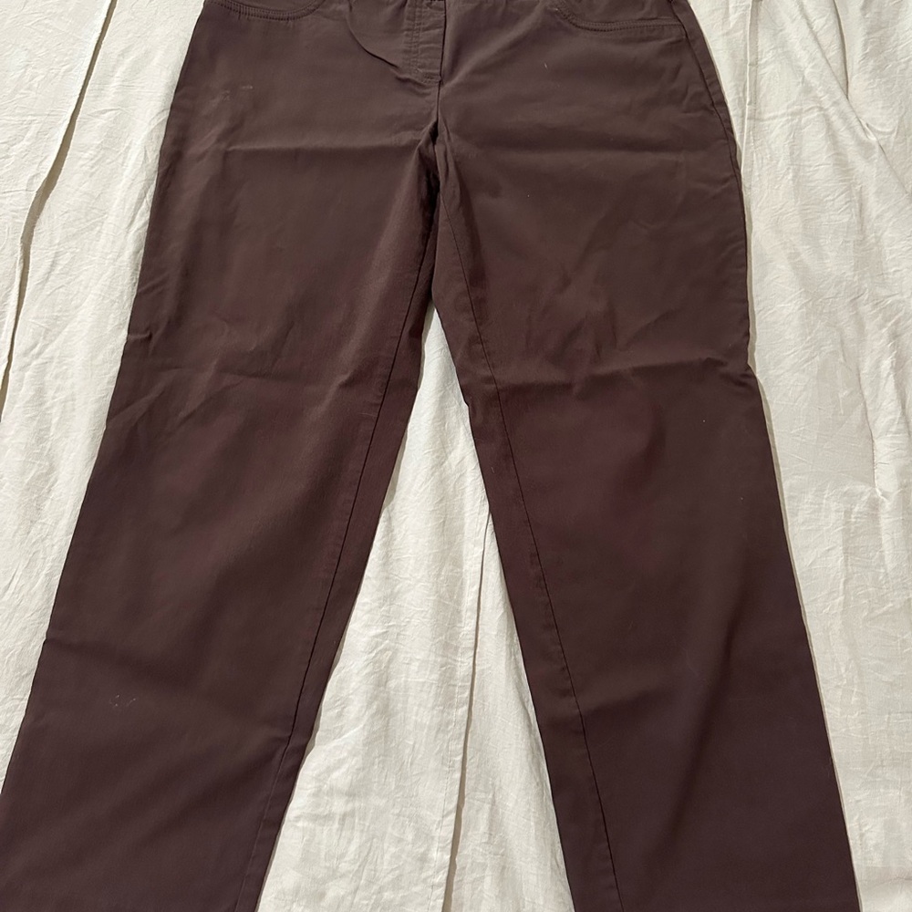 Ruby Rd. Chocolate Trousers - Picture 2 of 4